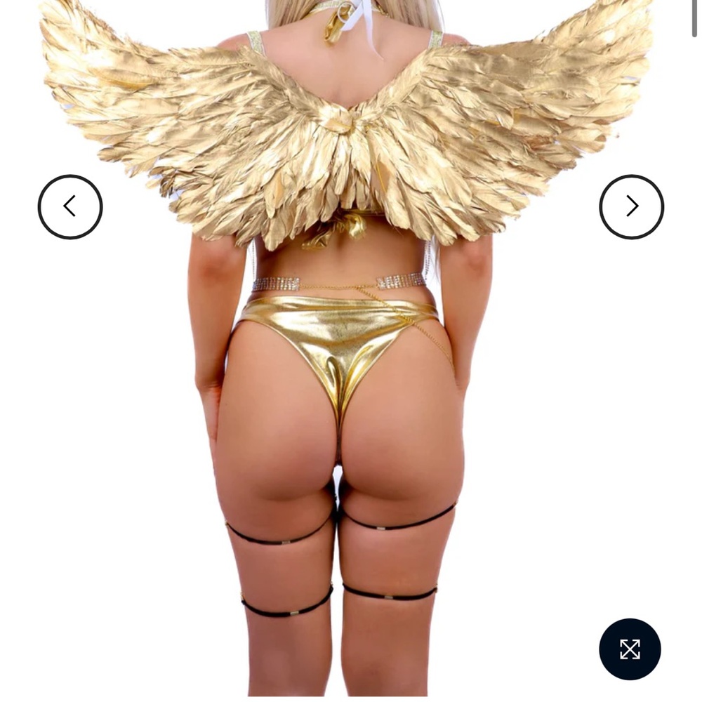 Gold Lumi Shop Angel Wings